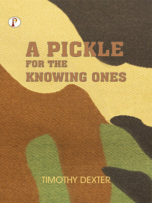cover image of A Pickle for the Knowing Ones